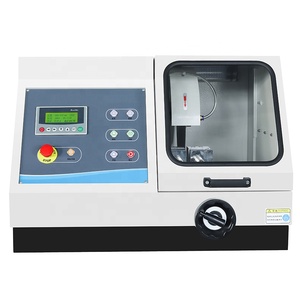 Mesin Pemotong Spesimen Metalografi Otomatis Q-100B Dengan Sistem Pendingin - Product Image 1