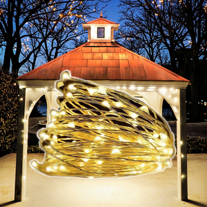 Xuyên biên giới IP65 không thấm nước LED dây Đồng đèn trang trí thủ công mỹ nghệ USB giáng sinh kỳ nghỉ đèn cho kỳ nghỉ lễ kỷ niệm - Product Image 1