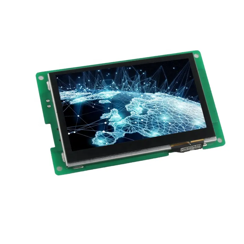 Dacai 4.3 inç TFT LCD Modbus monitör rezistif tıbbi ekran
