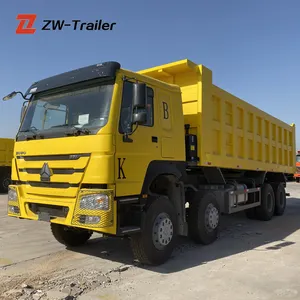 Year 2016 8x4 400HP Used Sinotruk Howo 6X4 10 wheel Euro 2 /4 371hp 40 Ton 50Ton used howo Dump Truck Tipper Truck for sale