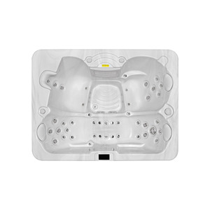 Spa à remous en acrylique personnalisable pour distributeurs, spa d'hydrothérapie, fourni directement par l'usine, marge de profit élevée, bain à remous avec jets - Product Image 1