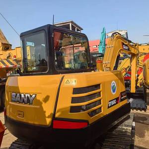 Mini-excavatrice professionnelle sur chenilles Sany SY60C de 6 tonnes, marque chinoise Sany, 90 % neuve, prix bas - Product Image 5