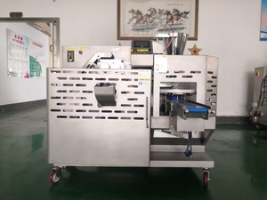 Machine à wontons, équipement de fabrication de wrappers pour wontons, machine à plier et à remplir les wontons, moteur électrique, acier inoxydable de qualité alimentaire, haute performance - Product Image 4
