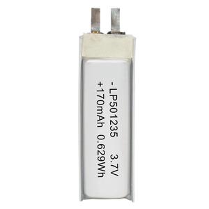 Dünne 501235 170mah li ionen batterie zelle - Product Image 2