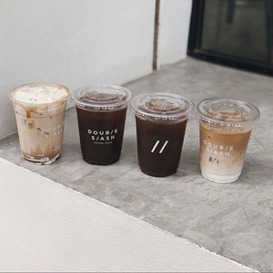 AT PACK Cốc Nhựa Không Chứa BPA 12OZ 16OZ 20OZ 32OZ Có Nắp Vòm Cốc Lạnh Cho Thú Cưng Cốc Nhựa Không Nắp Cho Cà Phê Đá - Product Image 3