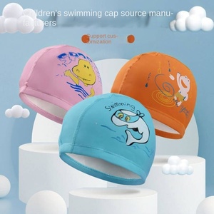 Adulte Imprimé Nylon PU Imperméable <span class=keywords><strong>Bonnet</strong></span> <span class=keywords><strong>De</strong></span> <span class=keywords><strong>Bain</strong></span> Haute Élasticité Protection Des Oreilles Hommes Femmes <span class=keywords><strong>Cheveux</strong></span> Longs En Gros Hot Spring Swim - Product Image 2