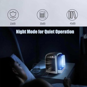 Enfriador de Aire USB Portátil de 380 ml, Mini Ventilador de Aire Frío de 3 Velocidades, Humidificador Silencioso para Escritorio - Product Image 5