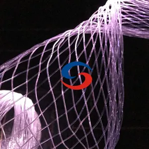 Hot Sales Luminous Fiber Optic Woven Mesh Fiber Optic <strong>Net</strong> <strong>Lighting</strong> for Tree - Product Image 1