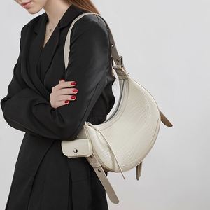 Asuwish Sacs à main pour femmes en cuir véritable, sacs à bandoulière, sacs messager, sac demi-lune de luxe discret pour femmes, de créateur - Product Image 5