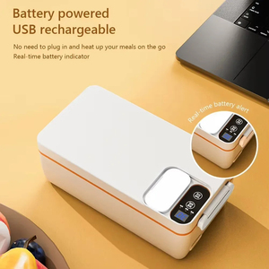 Nouvelle boîte à lunch portable en gros, rechargeable par USB, isotherme sans eau, idéale pour les voyages en extérieur - Product Image 2