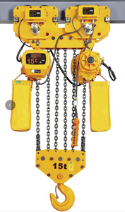 رافعة سلسلة كهربائية ثقيلة التحمل HHBB بقدرة 1 طن و2 طن و3 طن و5 طن |   رافعة سلسلة ثنائية السرعة مع جهاز تحكم عن بعد لاسلكي، رافعة صناعية - Product Image 6