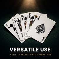 Cartes à Jouer Personnalisées OEM ODM en PVC Acétate 100% Plastique – Cartes de Poker, Cartes Magiques Personnalisées