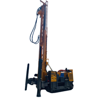 Foreuse rotative portable haute efficacité pour puits d'eau, 200m, 300mm de diamètre, pour l'exploration de puits d'eau
