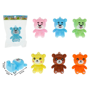 Coche de Juguete de Fricción con Modelo de Oso de Dibujos Animados para Niños, Coche de Juguete Pequeño para Niños, Cápsula Sorpresa de 75 mm - Product Image 2