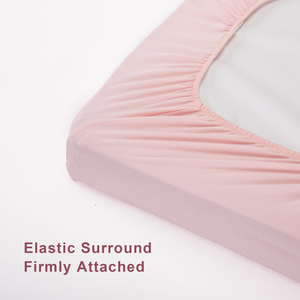 柔らかく通気性のあるベビーベッド＆バシネットシーツ フィットタイプ 32インチ×16インチ おむつ替えパッド ベビーおむつ替えパッドカバー - Product Image 5