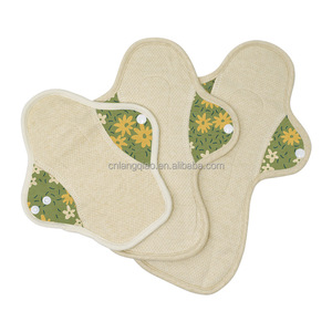 Protège-slip en tissu respirant, réutilisable et <span class=keywords><strong>lavable</strong></span> en <span class=keywords><strong>charbon</strong></span> <span class=keywords><strong>de</strong></span> <span class=keywords><strong>bambou</strong></span> avec ailettes pour usage quotidien menstruel féminin 280mm - Product Image 1