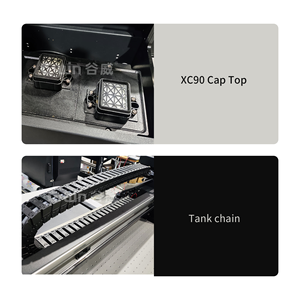 เครื่องพิมพ์ยูวีแบบแบนอเนกประสงค์ LED ขนาด 60*90 ซม. ระบบ CMYK+W+วานิช สำหรับพิมพ์เคสมือถือ, แก้ว, ขวดทรงกระบอก เครื่องพิมพ์ยูวีหลายชั้น - Product Image 5