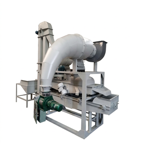Máquina descascaradora de semillas de girasol de Moringa de cáñamo, descascarador de cáscara con separador de semillas de motor - Product Image 1