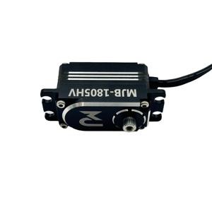 Servomoteurs RC numériques sans balais à profil bas Mjb-1805hv 8.4v, 18kg, engrenages en acier inoxydable, boîtier en aluminium, haute tension - Product Image 5