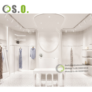 เสื้อผ้าสำหรับสุภาพสตรีดีไซน์ร้านเสื้อผ้าเฟอร์นิเจอร์สำหรับโชว์รูม - Product Image 1