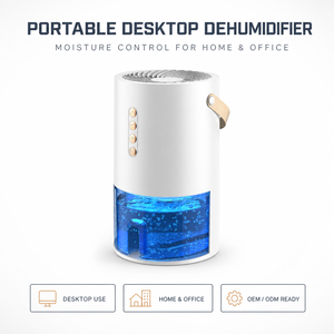 Déshumidificateur d'<span class=keywords><strong>air</strong></span> portable OEM, absorbeur d'humidité, purificateur, capacité de 1300 ml, pour chambre à coucher, hôtel, élimination de l'humidité élevée - Product Image 2