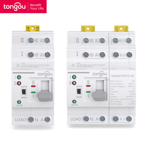 Tongou 110V/220V 2P/4P ATS tự động chuyển đổi điện daul chuyển đổi tự động DIN đường sắt chuyển đổi cho Máy phát điện 63A - Product Image 1