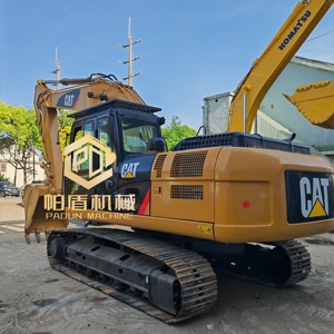 รถขุด CAT 323d มือสองคุณภาพสูง น้ำหนัก 23 ตัน ระบบไฮดรอลิก เครื่องจักรเคลื่อนย้ายดินแบบตีนตะขาบ สภาพดี - Product Image 1