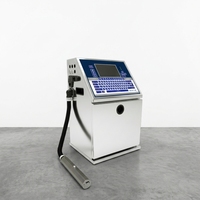 Nouvelle conception d'imprimante à jet d'encre automatique CIJ, machine d'impression de codes d'emballage industrielle