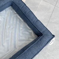 Ortho pä disches Hundes chlafsofa Großes ungiftiges einzigartiges riesiges Xxxl-komprimiertes Gedächtnis schaum Kleines ortho pä disches Hunde bett für Hunde