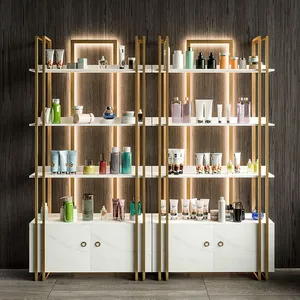 Vitrine de présentation de cosmétiques haut de gamme, étagère de magasin de beauté, présentoir de maquillage, vitrine durable pour magasin de beauté - Product Image 2