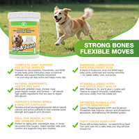 Compléments alimentaires pour chiens à marque privée : Glucosamine, Chondroïtine, Curcuma – Soin des articulations, absorption rapide, OEM personnalisé