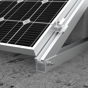 Kits de montage de panneaux solaires de haute qualité pour toits plats, design moderne, résistance au vent 60 m/s, résistance à la neige 3 KN/m - Product Image 6