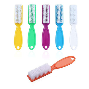 Cepillo de manicura con mango, cepillo Exfoliante para dedos, limpieza de manos, cerdas rígidas suaves, herramientas de manicura - Product Image 2