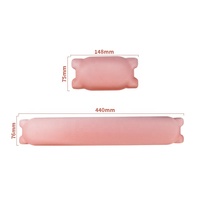 Tapis de bureau personnalisé souple, repose-poignets en gel de silicone, tapis de souris de jeu ergonomique, ensemble de tapis de souris de bureau