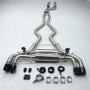 High Flow 304 Stainless Steel Exhaust Catback for BMW M340i G20 3.0T 2019-2025 - Product Image 3