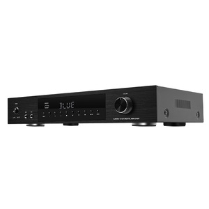 <span class=keywords><strong>Amplificador</strong></span> de Potencia Profesional de <span class=keywords><strong>3</strong></span> <span class=keywords><strong>Zonas</strong></span> y 12 Canales de 100 W con Control Remoto, Aleación de Aluminio, Entradas FM/USB/AUX, Audio Doméstico de Alta Calidad - Product Image 4