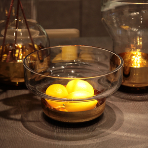 Promozione di Fabbrica con Sconti Importanti: Vasi Cilindrici in Cristallo Soffiato a Mano, Vaso Dorato per Fiori - Product Image 4