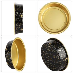 Disposable Aluminum <b>Foil</b> <b>Containers</b> Baking Cups with Lids Work Home Packing - Product Image 3