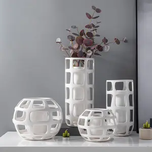 Большая Современная Скандинавская ваза для домашнего декора