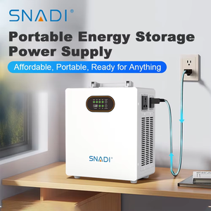 Sistema de Almacenamiento de Energía Doméstico SNADI de 1000W, Batería LiFePO4 de 1004WH/2009WH, Inversor de 1KW, Compatible con <span class=keywords><strong>UPS</strong></span>, Sistema Todo en Uno - Product Image 2