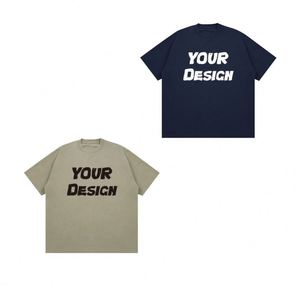 Camisetas de Algodón 100% Vintage de Hombro Caído Oversize para Hombre, con Logotipo Personalizado, Estampado, Tejido de Punto, Venta al por Mayor, Lisas - ¡Gran Oferta! - Product Image 3