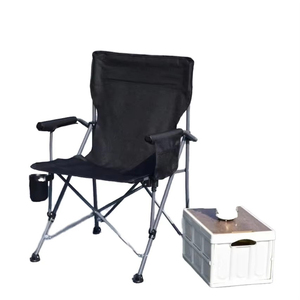 Chaise <span class=keywords><strong>de</strong></span> camping pliable légère et portable, robuste, pour la pêche, le pique-nique, la plage, les loisirs en plein air - Product Image 1