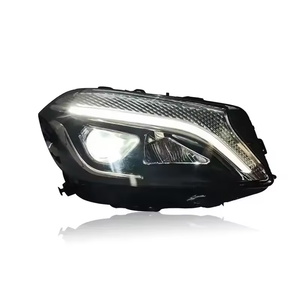 Ensemble de Phares SJC pour <span class=keywords><strong>Mercedes</strong></span>-Benz <span class=keywords><strong>Classe</strong></span> <span class=keywords><strong>A</strong></span> <span class=keywords><strong>W176</strong></span> 2013-2018, <span class=keywords><strong>Phare</strong></span> LED Style AMG pour <span class=keywords><strong>Mercedes</strong></span>-Benz - Product Image 5