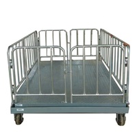 Huaxin 2 mètres échelle 1.5*1.5m 3ton numérique 2500 lb balance au sol 250kg balances pour cochon