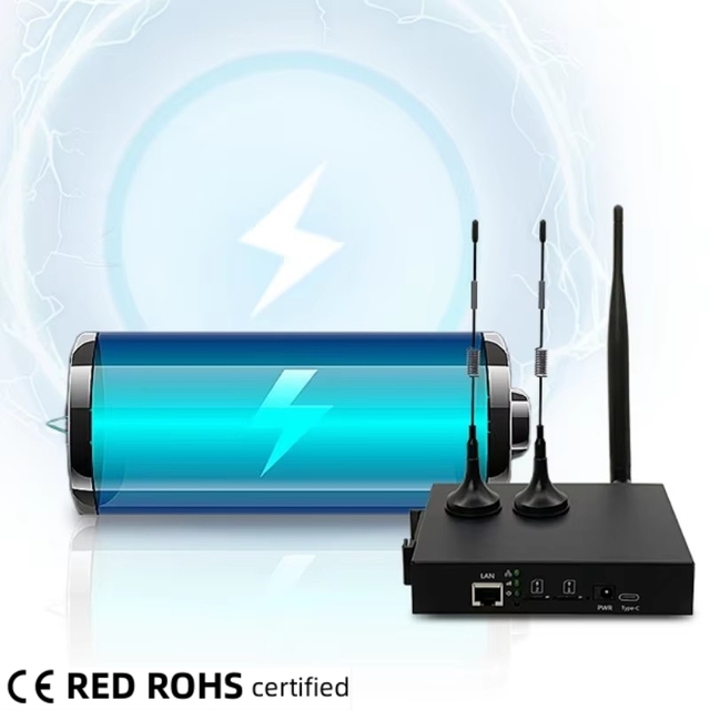 WIFI6 Specialization Router Industry Wireless Sim 300Mbps 4G LTE Industrial M2M Router CE RED ROHS Certified