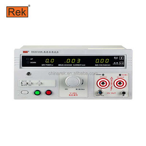Testeur de tension de résistance REK RK2672AM 0-5KV Haute Précision 2% Protection IP55 Garantie 1 An IECEE pour Tests Automobiles - Product Image 2