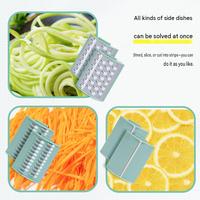 Hete Aanbieding PS Plastic Rotatie Trommelsnijder Multifunctionele Handmatige Groentesnijder voor Thuiskeuken Fruit Aardappel Snijder Rasp Gereedschap