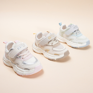 Детские повседневные туфли для девочек, высокое качество, размеры 23-28, с возможностью нанесения логотипа, удобные повседневные туфли для малышей - Product Image 3