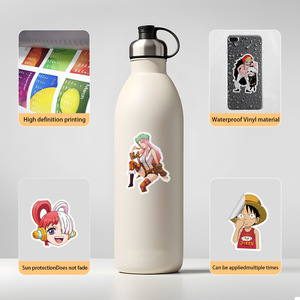 50 pezzi Anime un pezzo adesivo di frutta Luffy devil - Product Image 3