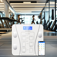 Balance connectée intelligente Leaone avec Bluetooth pour analyse corporelle et mesure de la graisse corporelle